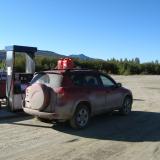Getting gas on the Dalton Highway