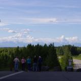 The view of Denali from the hill in Talkeetna, Alaska