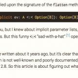 Scala's sad with a hat operator