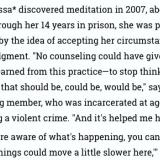 Why meditation is becoming popular in prisons