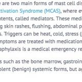 Mast cell disorders