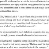 Mindfulness in baseball (Joe Maddon, Cubs)