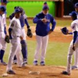 Aroldis Chapman takes the ball in Game 5