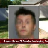 Man on LSD saves dog from imaginary fire