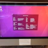 Ubuntu running on a 2008 27” iMac