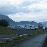 The RV campground in Seward, Alaska