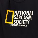National Sarcasm Society t-shirt