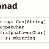 Blah blah blah is a monad