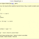 Scala advanced language features