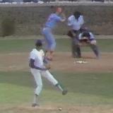 Gimp image: Cubs Ferguson Jenkins pitching to Pete Rose