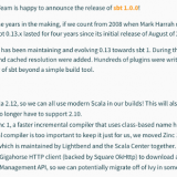 SBT 1.0 is now available