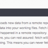 Git fetch vs pull