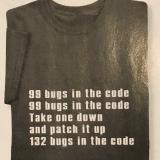 99 bugs in the code (t-shirt)