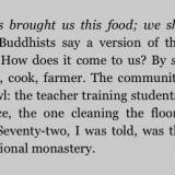A Zen Buddhist way to give thanks for a meal