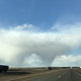 Strange cloud formation in Colorado