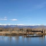 Doctor's office view of the Rocky Mountains
