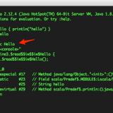 You can run the `javap` command inside the Scala REPL
