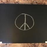 Chalkboard-painted laptop