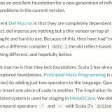 Scala 3: Tasty, and the plan for macros