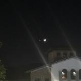 The Moon and Venus