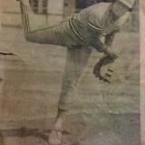 Alvin Alexander pitching in high school