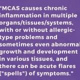 MCAS/MCAD causes chronic inflammation in multiple organs