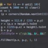 A Scala `for` loop as a method body