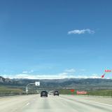 Still plenty of snow up in the Rocky Mountains - May 3, 2019