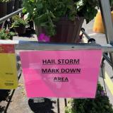Hailstorms in Colorado (and markdown sales)