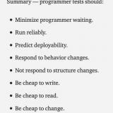 Programmer Test Principles (Kent Beck)