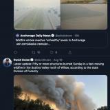 Alaska is burning