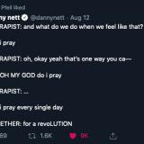 Oh my god do I pray