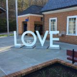 Love (a Virginia rest area sign)