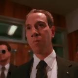 Miguel Ferrer as FBI Agent Albert Rosenfield on Twin Peaks 