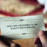“You are destined to be together forever”