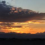 June 12, 2020 sunset, Broomfield, Colorado