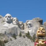 Buddha at Mt. Rushmore