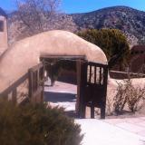 The entrance to El Sanctuario de Chimayo