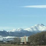 The Rocky Mountains, Longmont, Colorado, December 31, 2020