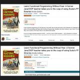 #1 best-selling book in Java and Functional Programming