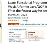 Learn Functional Programming The Fast Way!, a Number 1 New Release