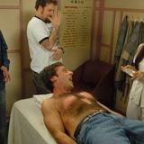 Chest waxing at the hospital (40 Year Old Virgin)