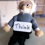 Albert Einstein doll