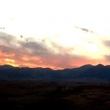 And to all a good night (a Rocky Mountain sunset)