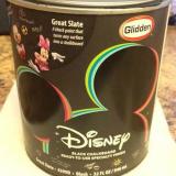 Black paint that "turns any surface into a chalkboard"