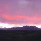 Sunset in Boulder, Colorado (October 7, 2013)