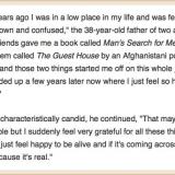 Coldplay’s Chris Martin: So happy to be alive