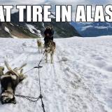 A flat tire in Alaska