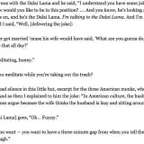 Garry Shandling tells the Dalai Lama a joke