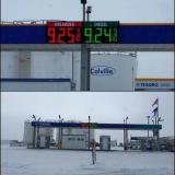 Gas prices on Alaska's north slope